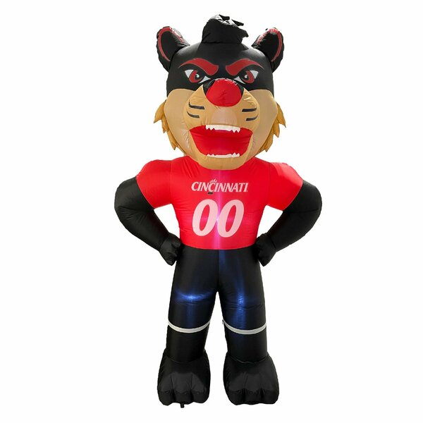 Logo Brands Cincinnati 7ft Yard Inflatable Mascot 121-100-M